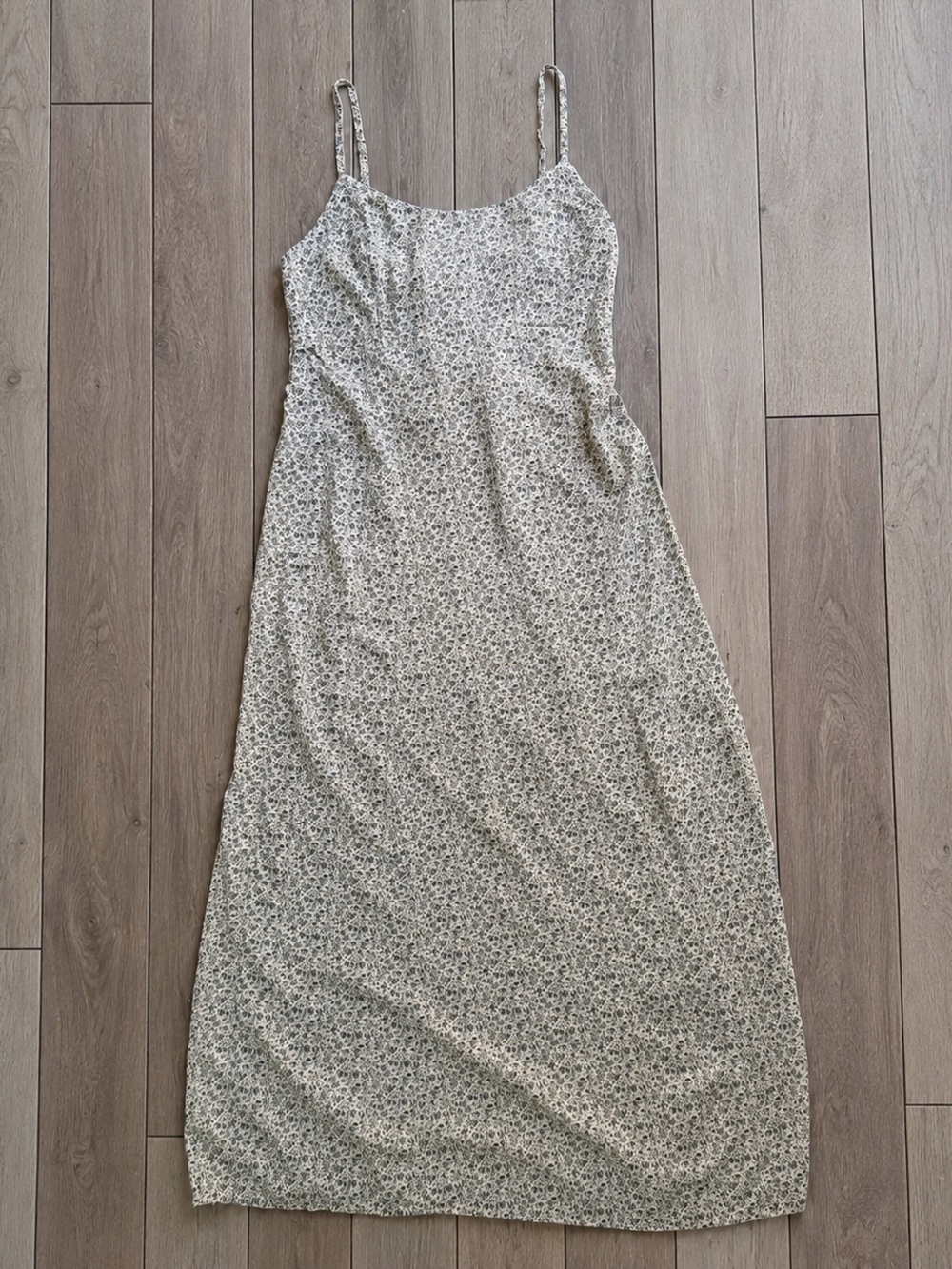 Brandy Melville Colleen Floral Slip Maxi Dress.